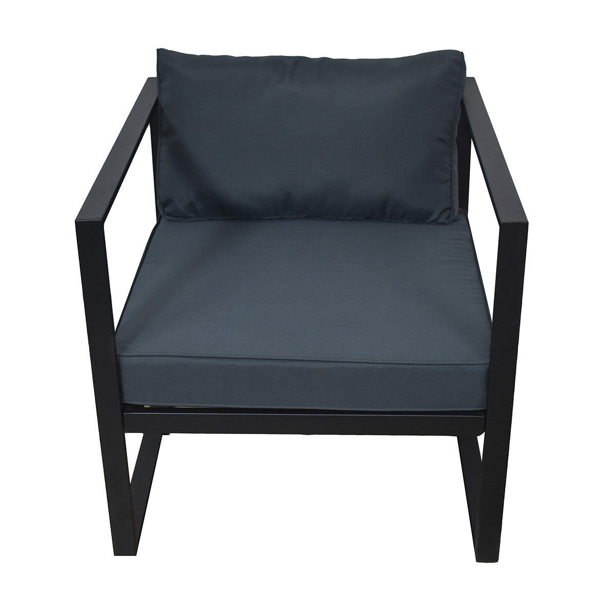 POHJOLA GARDEN 5-istuttava Ulkosohvaryhmä ISLA, Musta/harmaa