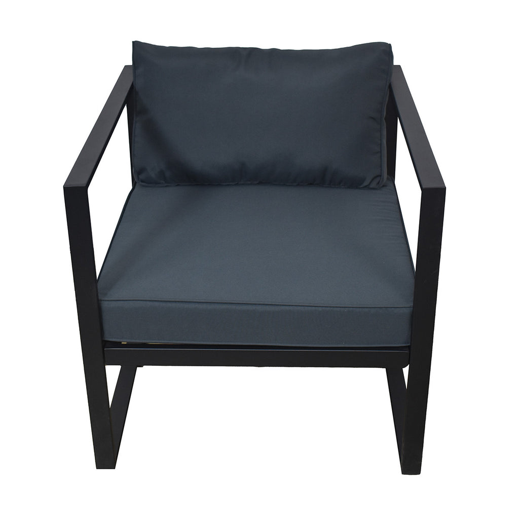 POHJOLA GARDEN 5-istuttava Terassisohvaryhmä ISLA, Musta/harmaa