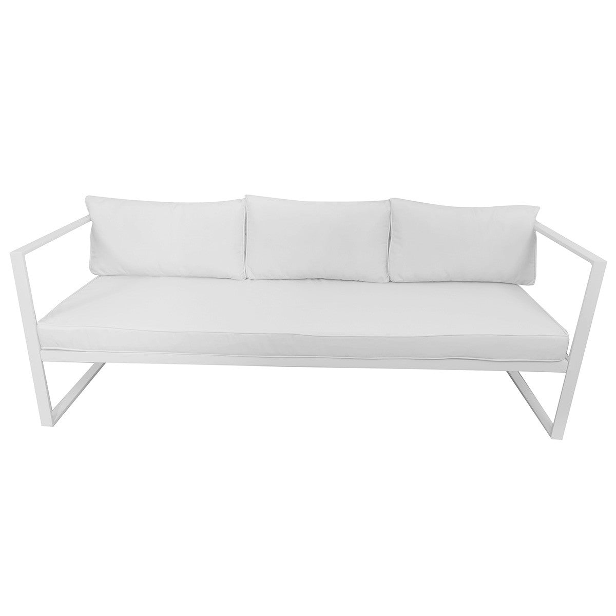 POHJOLA GARDEN 5-istuttava Terassisohvaryhmä ISLA, Valkoinen / Vaalea Beige