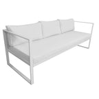 POHJOLA GARDEN 5-istuttava Terassisohvaryhmä ISLA, Valkoinen / Vaalea Beige