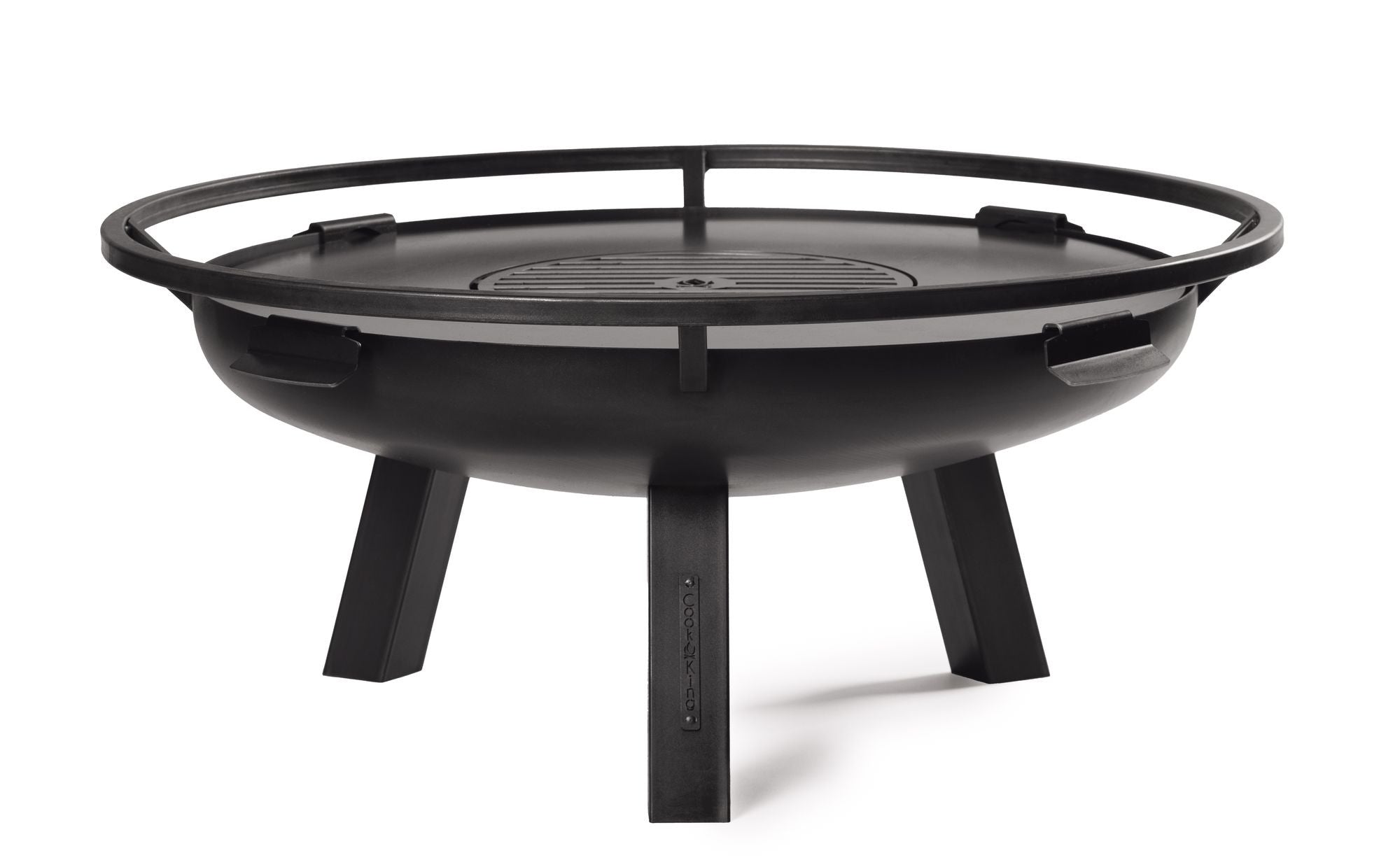 PORTO ulkotulisija musta teräs, 4 eri kokoa