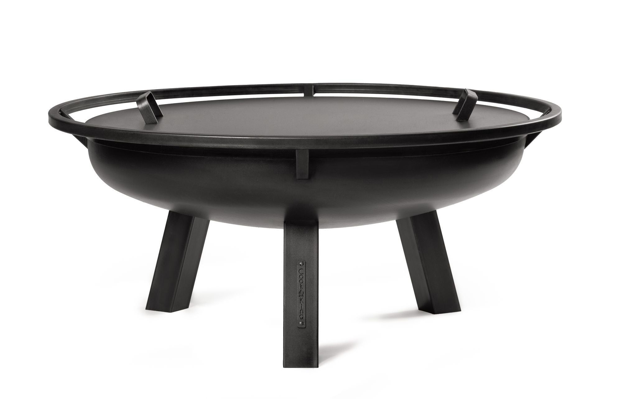 PORTO ulkotulisija musta teräs, 4 eri kokoa