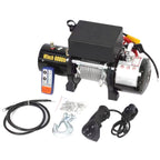 POHJOLA MOTORS 2722 kg / 6000 lbs Sähkövinssi STRONG Kaukosäätimellä, EXTRASTRONG 20m x 6,4mm Vaijeri