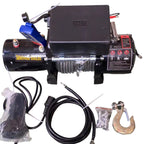 POHJOLA MOTORS 2722 kg / 6000 lbs Sähkövinssi STRONG Kaukosäätimellä, EXTRASTRONG 20m x 6,4mm Vaijeri