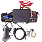 POHJOLA MOTORS 2722 kg / 6000 lbs Sähkövinssi STRONG Kaukosäätimellä, EXTRASTRONG 20m x 6,4mm Vaijeri