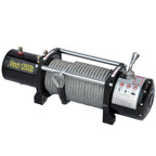 POHJOLA MOTORS 5443 kg / 12000 lbs Sähkövinssi STRONG Kaukosäätimellä, EXTRASTRONG 24m x 9mm Vaijeri