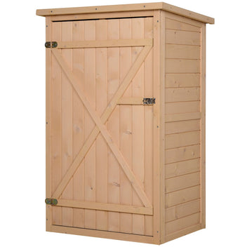 trädgårdsskjul hyllor redskapsskjul förråd skogsgran naturligt trä 75 x 56 x 115 cm