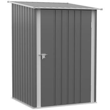Verktygsskjul i stål 100 x 103 x 160 cm Grå