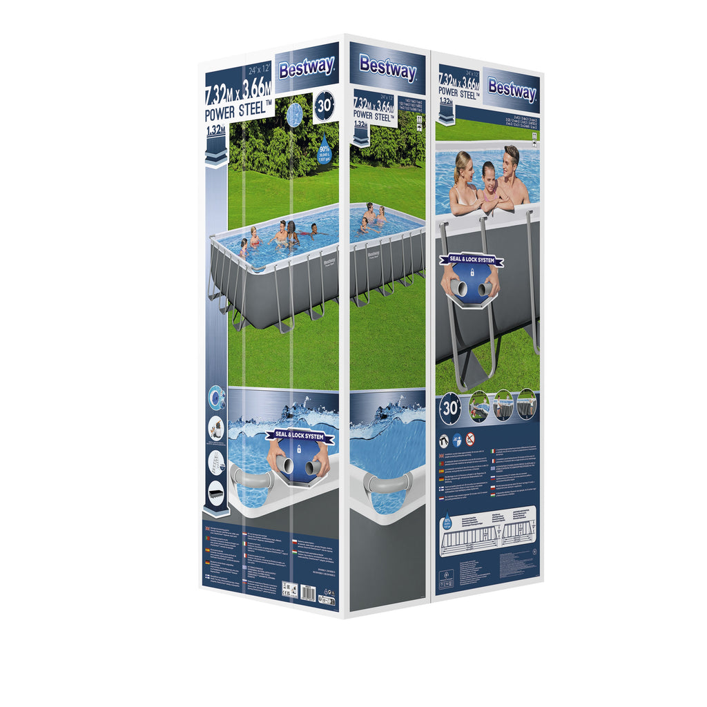 POWER STEEL ALLASSETTI 956 X 488 X 132 CM