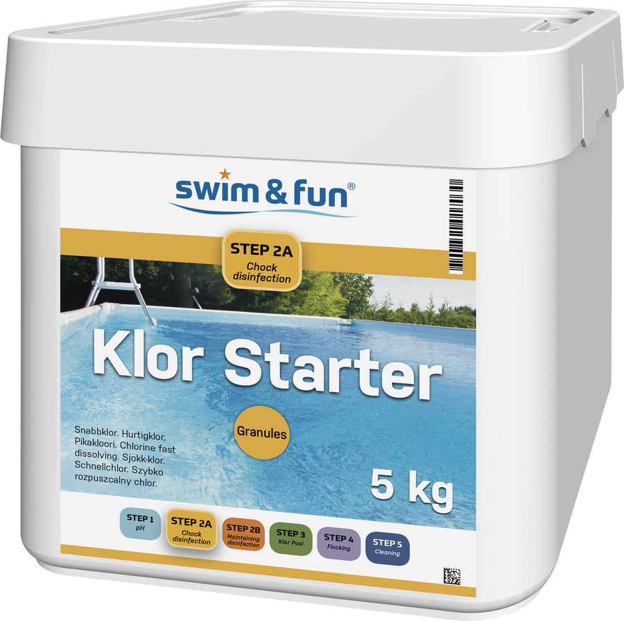 SNABBVERKANDE KLORPULVER 5 KG