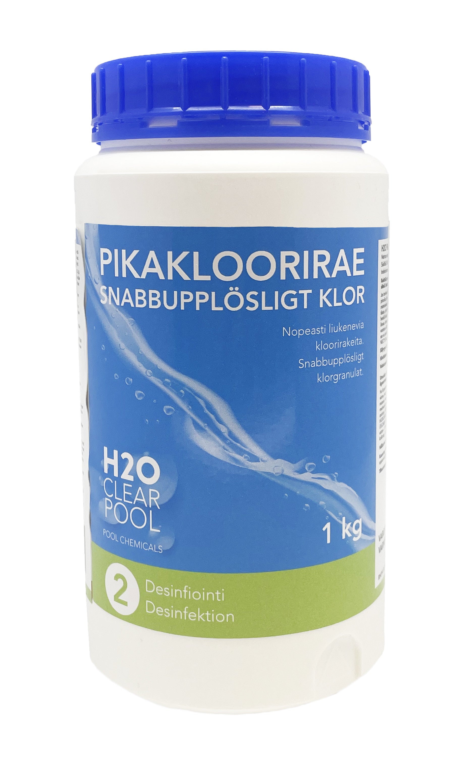 H2O PIKAKLOORIRAE 1 KG