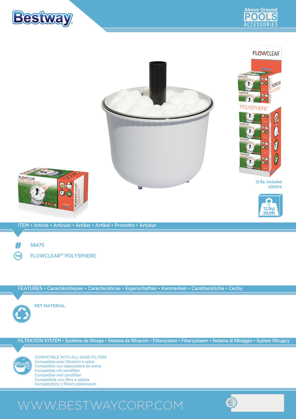 FLOWCLEAR SUODATINPALLOT