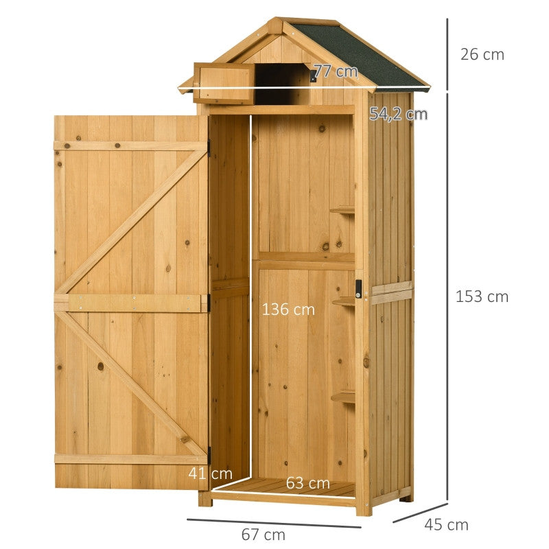 Trädgårdsskjul Verktygsskjul med hyllor Asfaltstak Fönster Trä Gult+grönt 77 x 54,2 x 179 cm