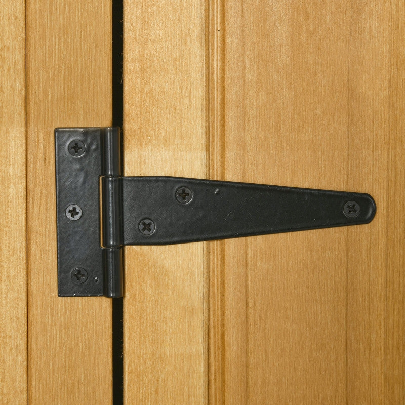 Puutarhakaappi Työkaluvaja hyllyillä Asfalttikatto Ikkuna Puu Keltainen+vihreä 77 x 54,2 x 179 cm