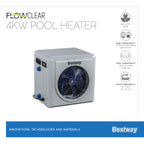 FLOWCLEAR 4KW SÄHKÖINEN ALLASLÄMMITIN