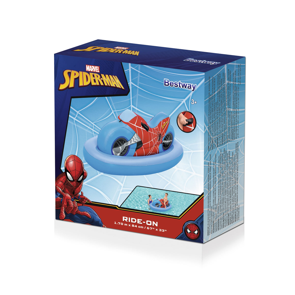 SPIDERMAN RIDER 170 X 84 CM