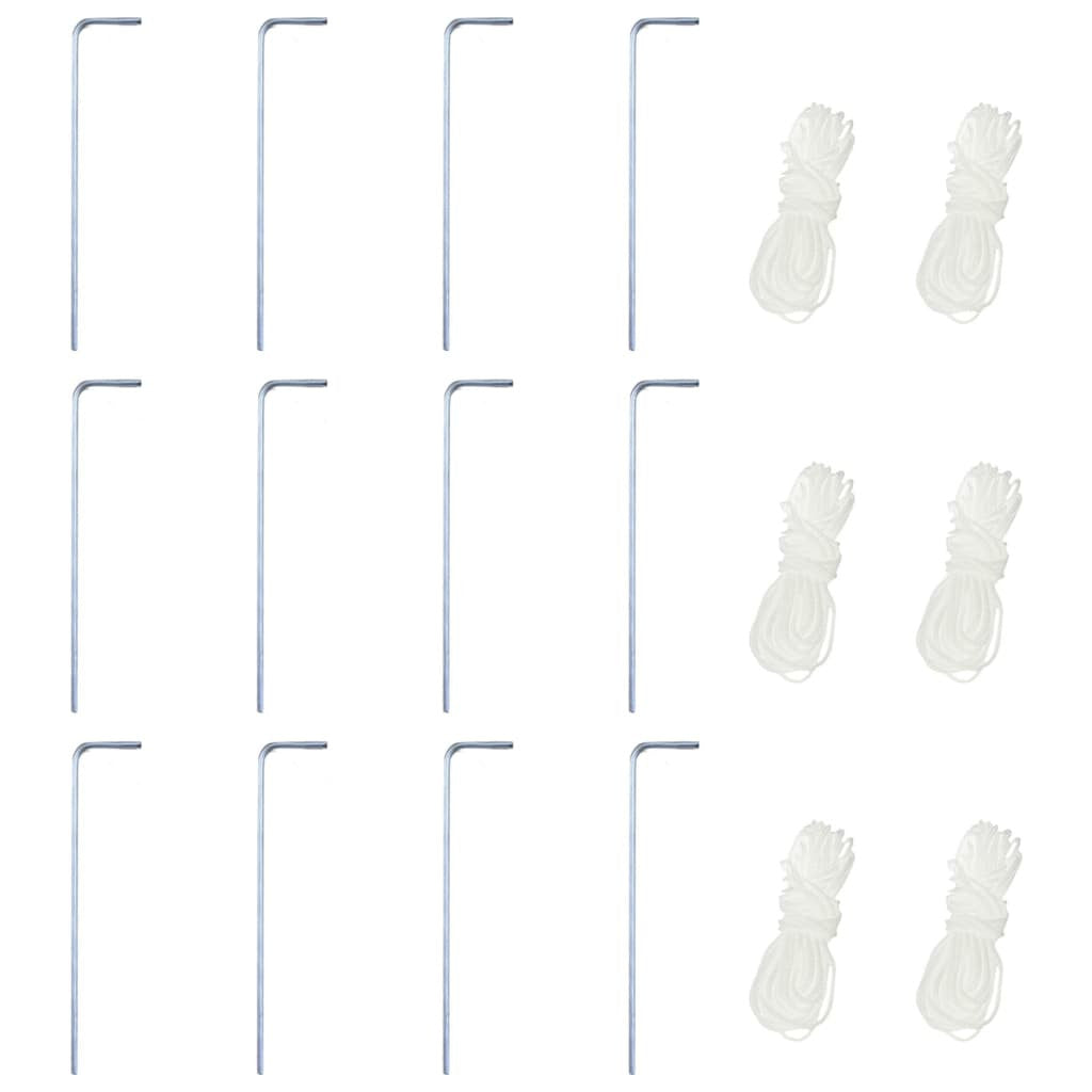 Kuusikulmainen pop-up juhlateltta 6 seinää Harmaa 3,6x3,1 m