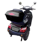 POHJOLA MOTORS Senioriskootteri Varashälyttimellä 1000W, 25km/h, 48V20AH, Musta