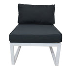 POHJOLA GARDEN 5-istuttava Ulkosohvaryhmä ISLA, Valkoinen/harmaa