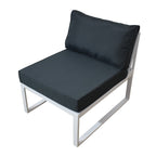 POHJOLA GARDEN 5-istuttava Ulkosohvaryhmä ISLA, Valkoinen/harmaa