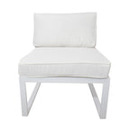 POHJOLA GARDEN 5-istuttava Ulkosohvaryhmä ISLA, Valkoinen / Vaalea Beige