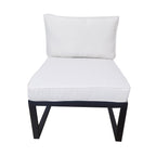 POHJOLA GARDEN 5-istuttava Ulkosohvaryhmä ISLA, Musta / Vaalea Beige