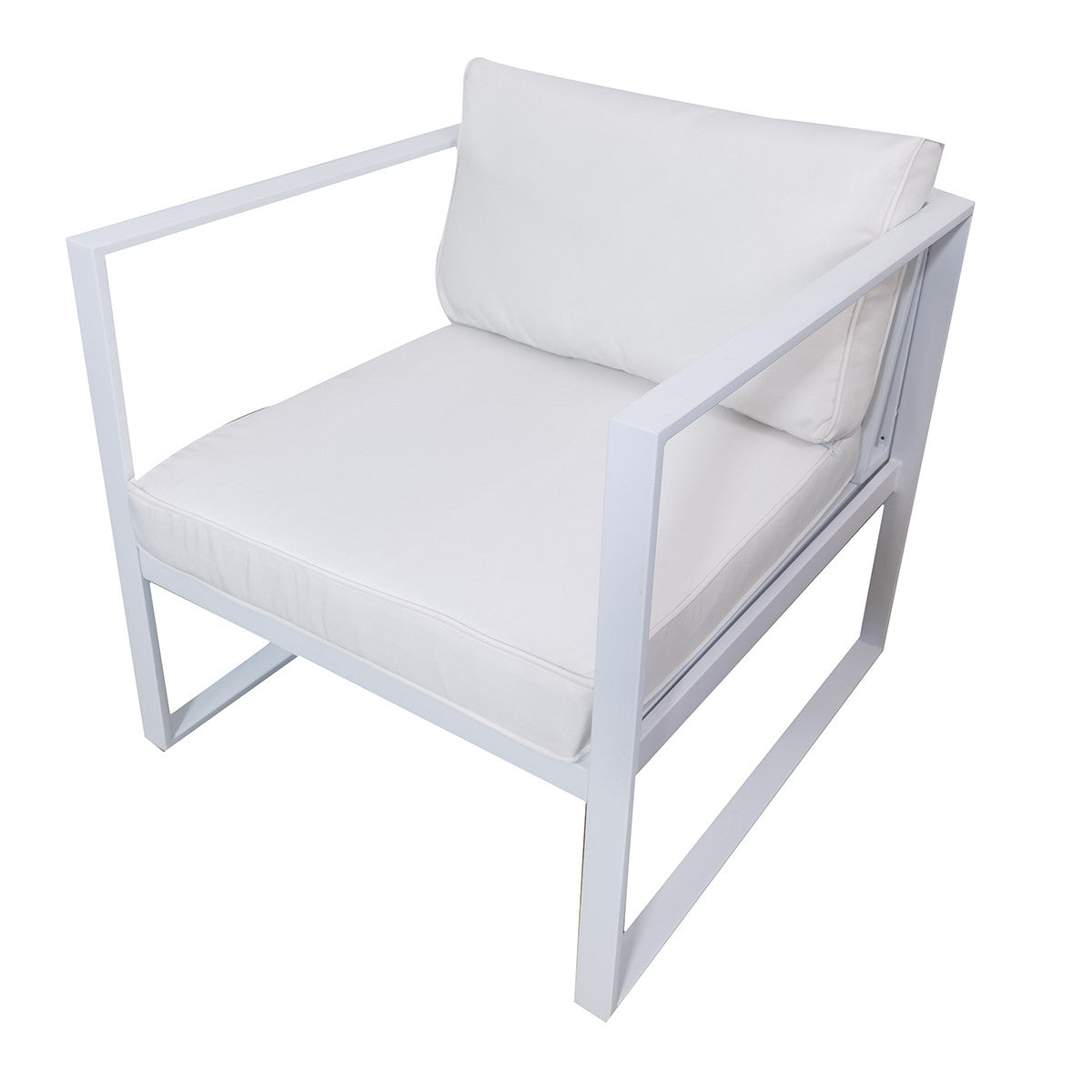 POHJOLA GARDEN 5-istuttava Terassisohvaryhmä ISLA, Valkoinen / Vaalea Beige