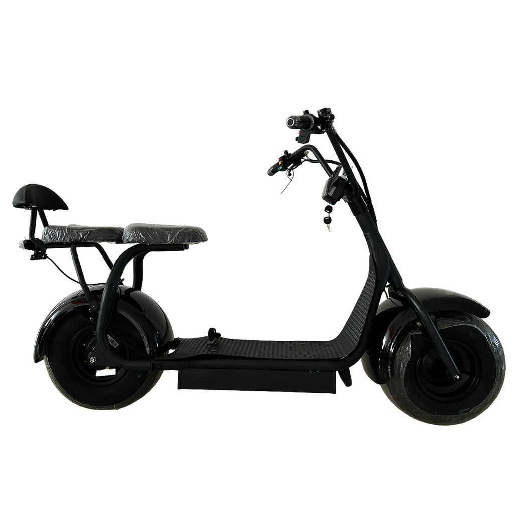 POHJOLA MOTORS Lisäistuin ja Jalkatapit Sähköskootteri 2.0 Premiumiin