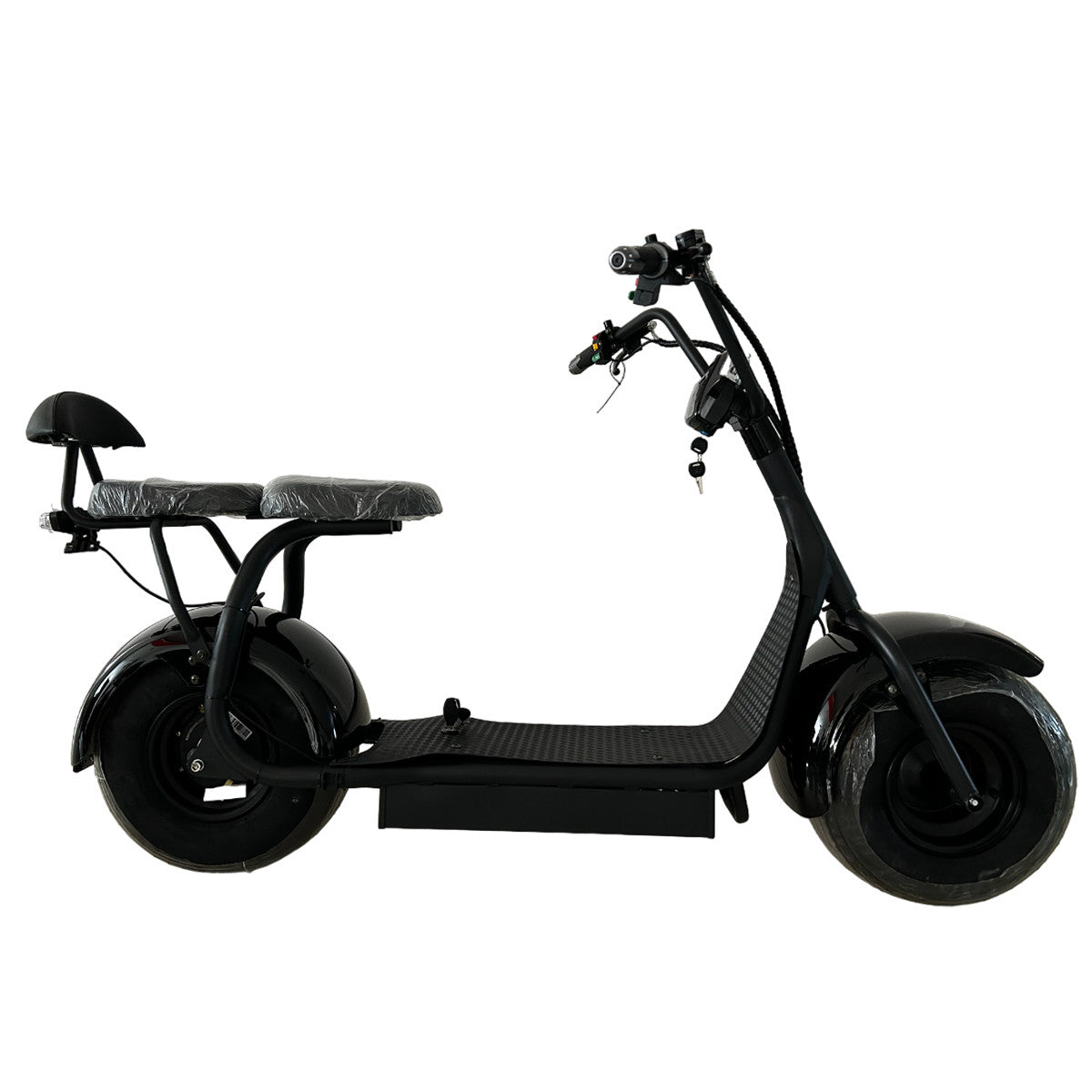 POHJOLA MOTORS Lisäistuin ja Jalkatapit Sähköskootteri 2.0 Premiumiin