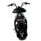 POHJOLA MOTORS Lisäistuin ja Jalkatapit Sähköskootteri 2.0 Premiumiin