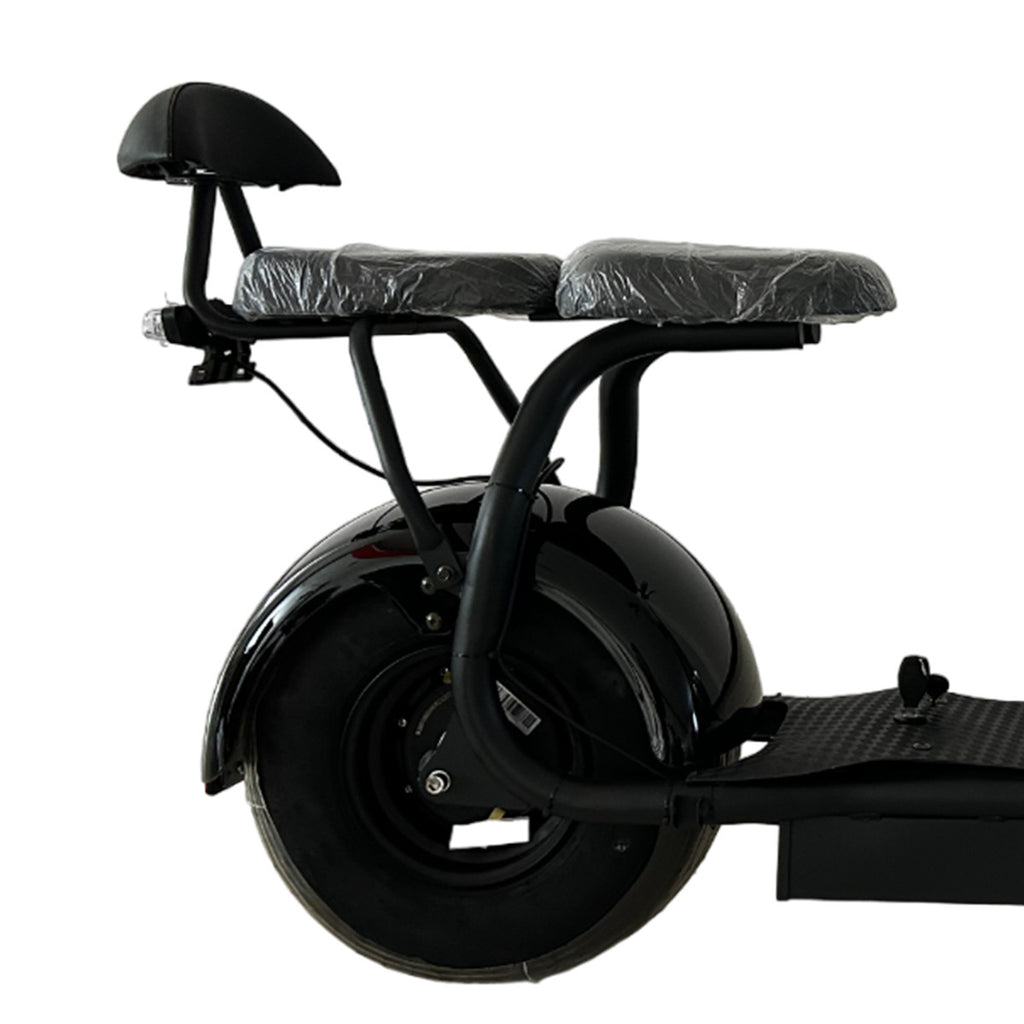 POHJOLA MOTORS Lisäistuin ja Jalkatapit Sähköskootteri 2.0 Premiumiin