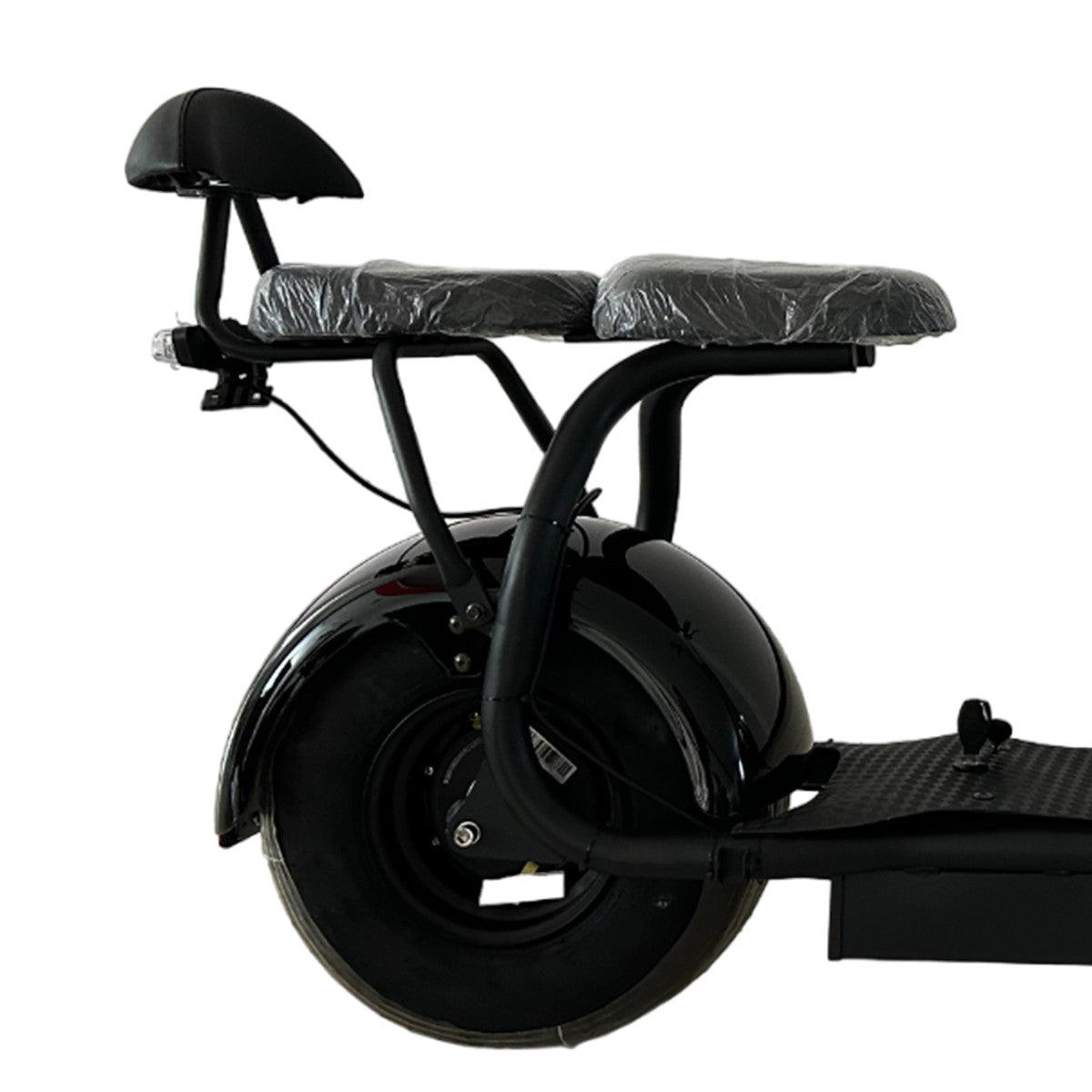 POHJOLA MOTORS Lisäistuin ja Jalkatapit Sähköskootteri 2.0 Premiumiin