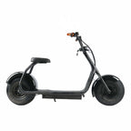 POHJOLA MOTORS 1000W Sähköskootteri 25km/h, Tehoakulla / Sähkö cruiser 2.0 Luxus, Musta