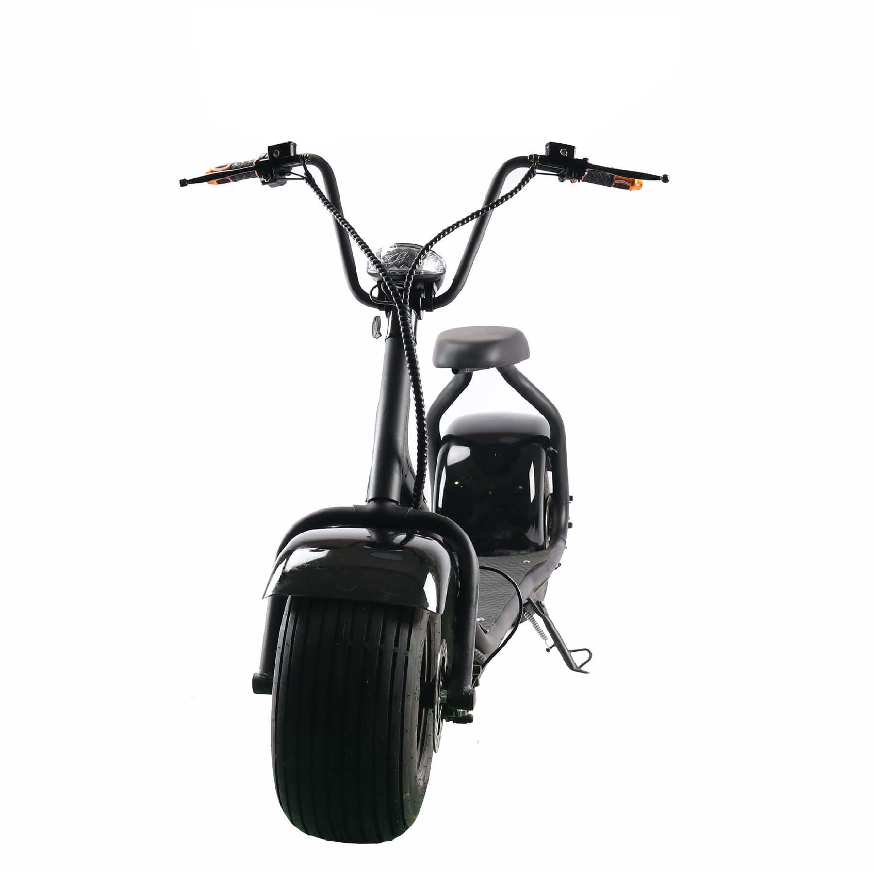 POHJOLA MOTORS 1000W Sähköskootteri 25km/h, Tehoakulla / Sähkö cruiser 2.0 Luxus, Musta