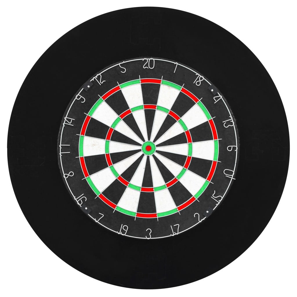 Professionell sisaldarttavla med 6 dartpilar och kant
