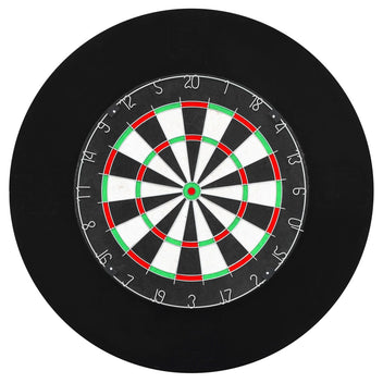 Professionell sisaldarttavla med 6 dartpilar och kant