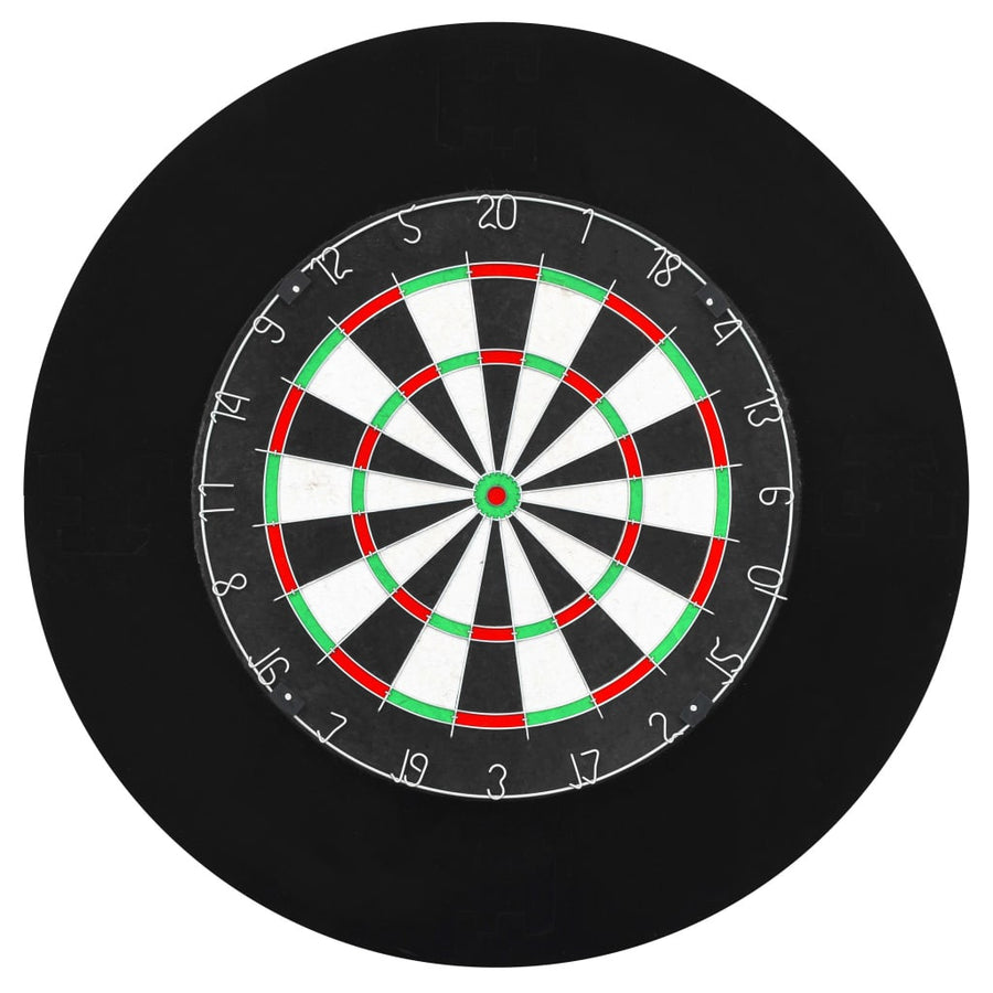 Professionell sisaldarttavla med 6 dartpilar och kant