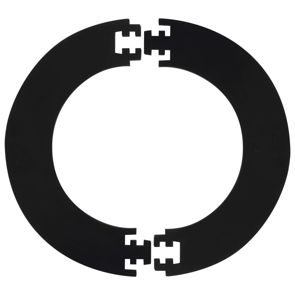 Ammattilaistasoinen Sisal tikkataulu 6 tikkaa ja reunus