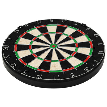 Professionell sisaldarttavla med 6 dartpilar och kant