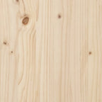 Vedställ 80x25x100 cm massiv furu