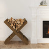Klapiteline honungsbrun 47x39,5x48 cm massiv furu