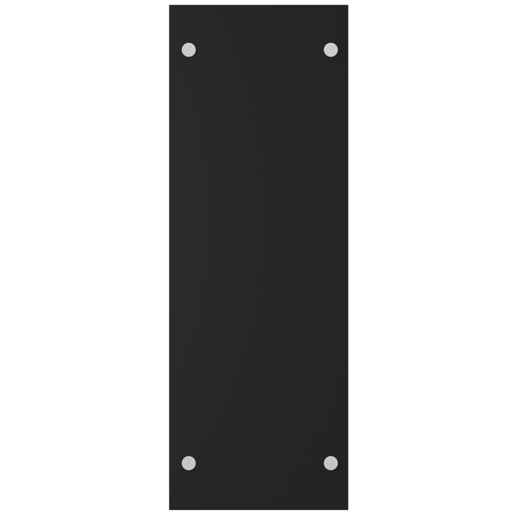 Polttopuuteline musta 40x35x100 cm karkaistu lasi