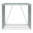 Puuvaja galvanoitu teräs 163x83x154 cm vihreä