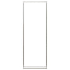 Polttopuuteline 110x28x312 cm ruostumaton teräs