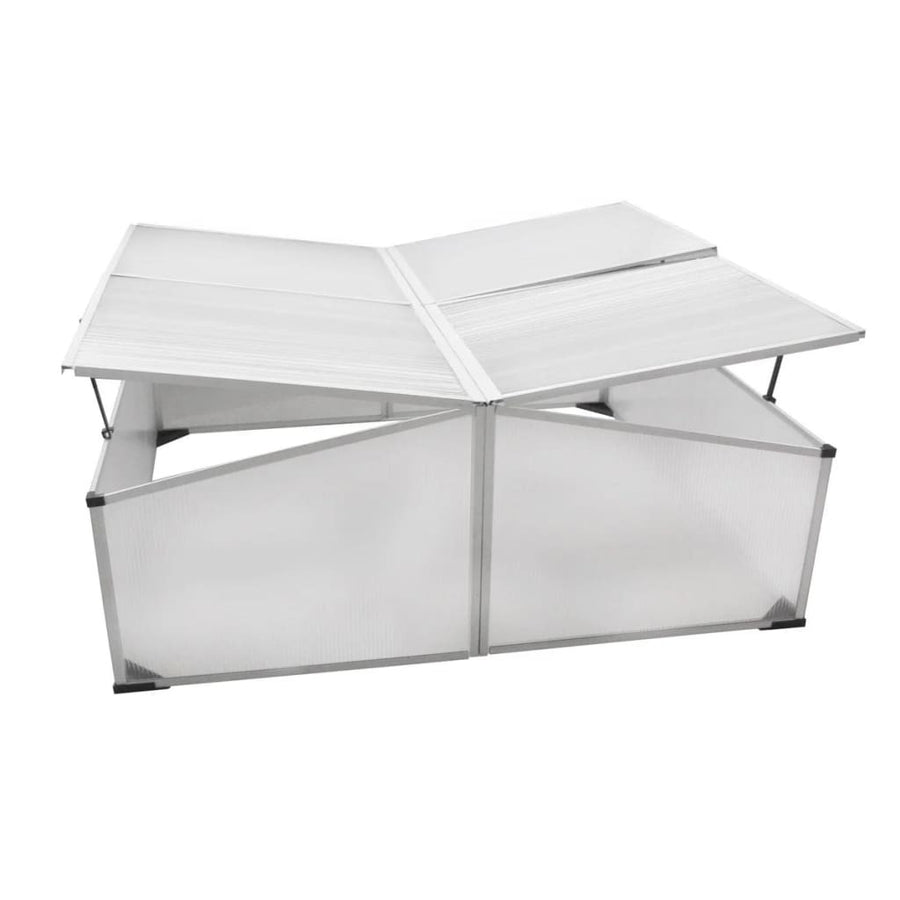 Miniväxthus med 4 lock 108x110x41 cm