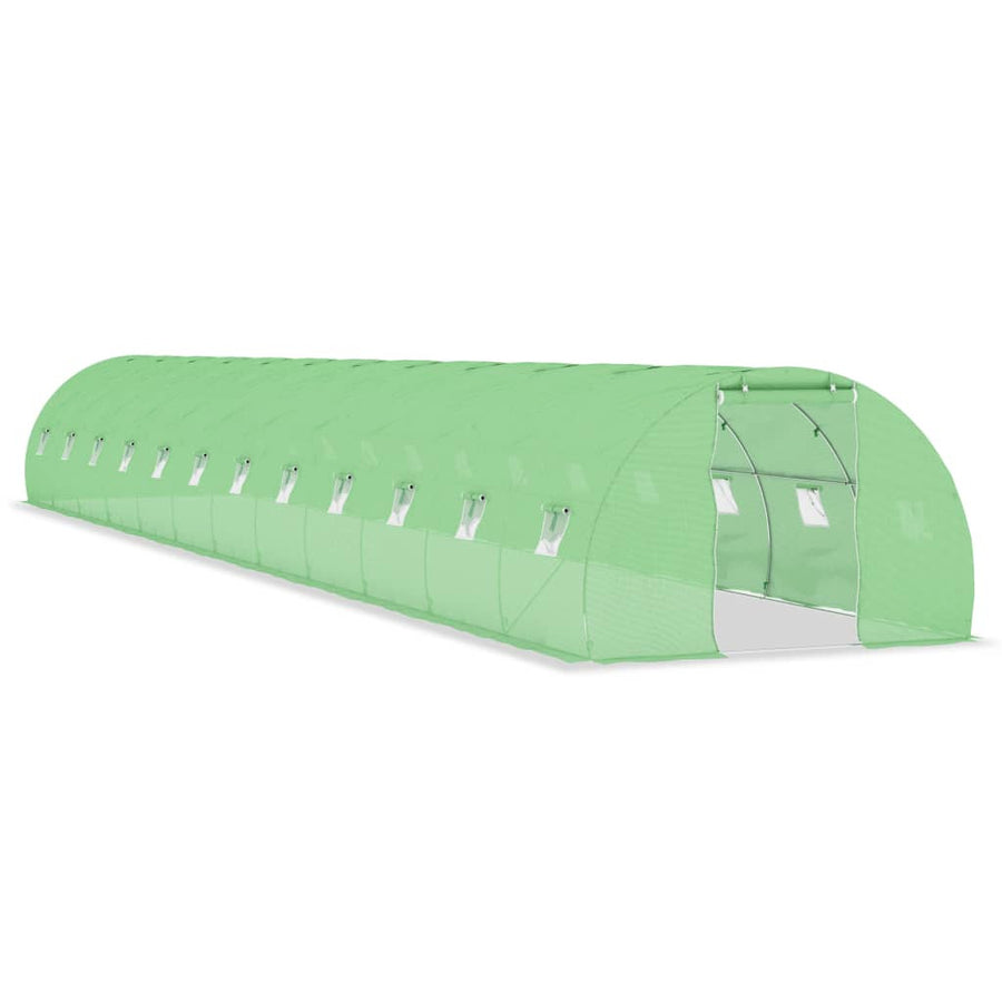 Tunnelväxthus 54 m² 18x3x2 m