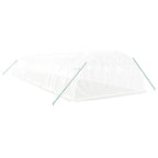 Kasvihuone teräsrungolla valkoinen 56 m² 14x4x2 m