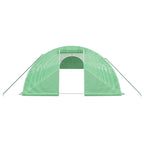 Kasvihuone teräsrungolla vihreä 72 m² 18x4x2 m