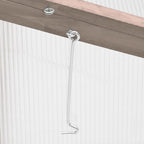 Kasvihuone harmaa 110x58,5x39 cm kuusi