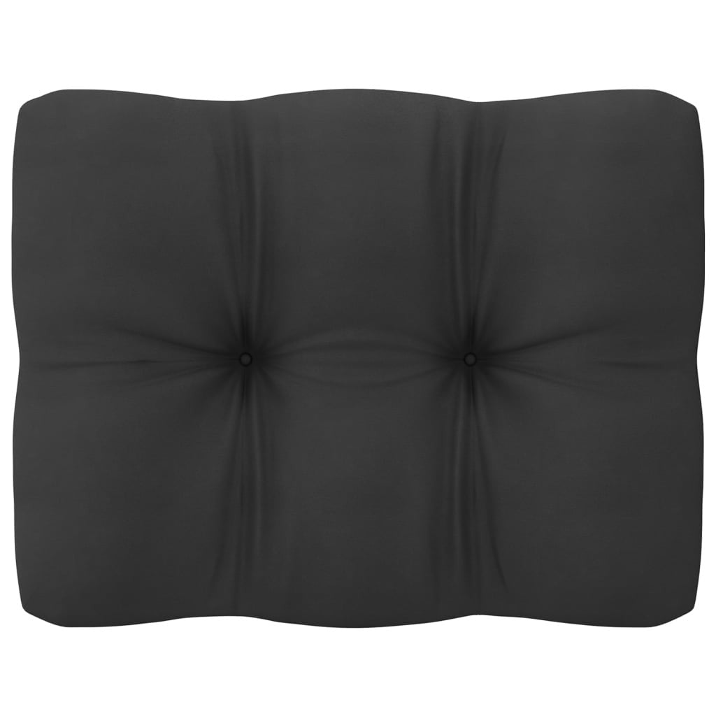 3-osainen Puutarhasohvasarja tyynyillä täysi mänty